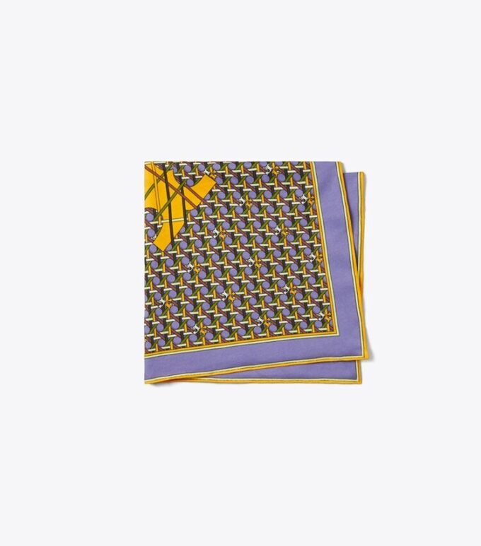 Fazzoletto da collo in jersey con logo Basket-Weave Fazzoletto da collo in jersey con logo Basket-Weave