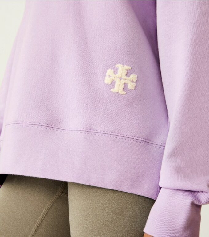 Felpa con logo in French Terry Felpa con logo in French Terry