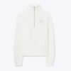 Felpa pesante in felpa francese con mezza zip Felpa pesante in felpa francese con mezza zip