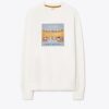 Felpa pesante in French Terry con logo patch Felpa pesante in French Terry con logo patch