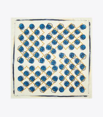 Foulard con monogramma T Monogram stampato