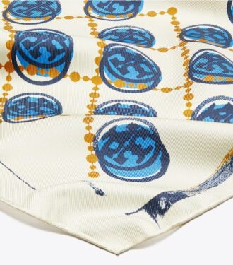 Foulard con monogramma T Monogram stampato