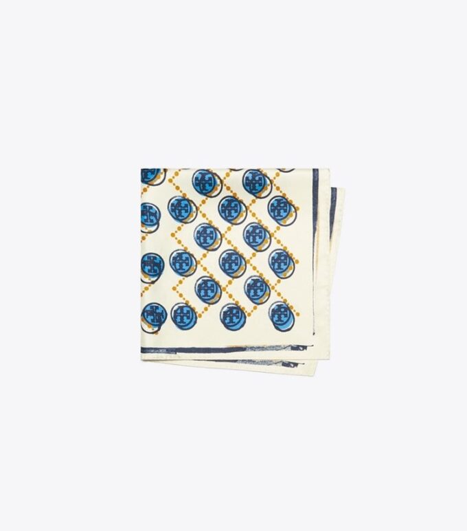 Foulard con monogramma T Monogram stampato