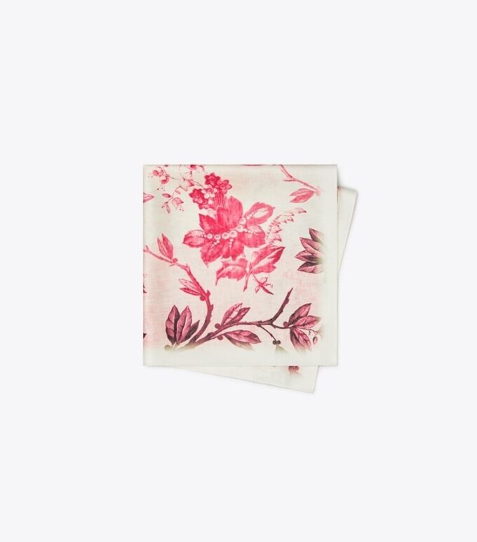 Foulard double-face Climbing Lilies