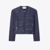 Giacca borsa in denim Giacca borsa in denim