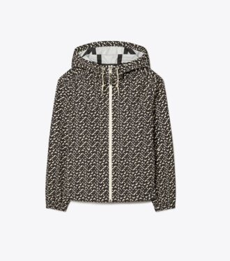 Giacca con cappuccio T Monogram prismatico