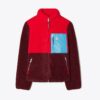 Giacca in pile color block Giacca in pile color block