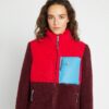 Giacca in pile color block Giacca in pile color block