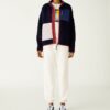 Giacca in pile color block Giacca in pile color block