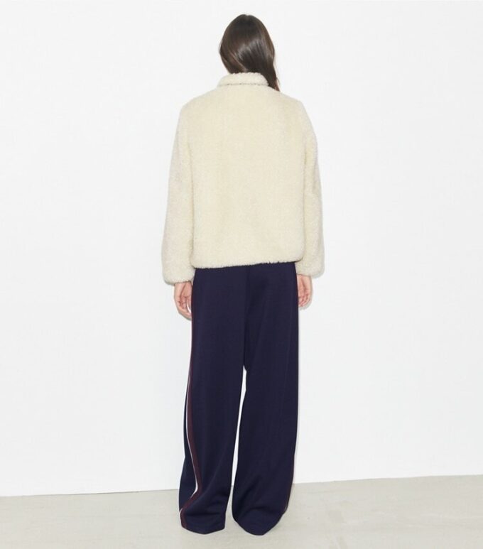 Giacca in pile color block Giacca in pile color block