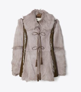 Giacca in shearling
