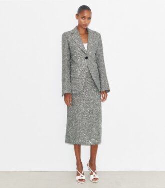 Gonna in tweed