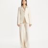 Giacca in twill con cintura