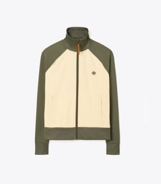 Giacca sportiva con zip color block