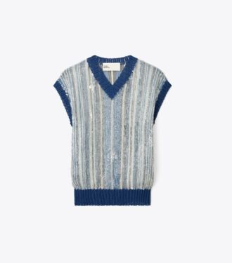 Gilet con paillettes