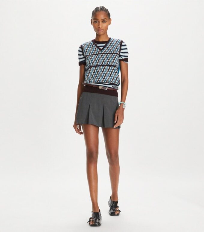 Gilet in maglia jacquard Gilet in maglia jacquard