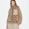 Gilet in pile con monogramma T Monogram Gilet in pile con monogramma T Monogram