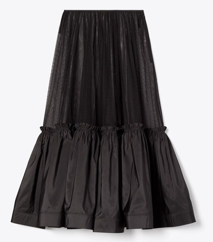 Gonna a crinolina in tulle di cotone