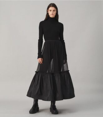 Gonna a crinolina in tulle di cotone