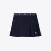 Gonna da tennis in twill tecnico con nastro con logo Gonna da tennis in twill tecnico con nastro con logo