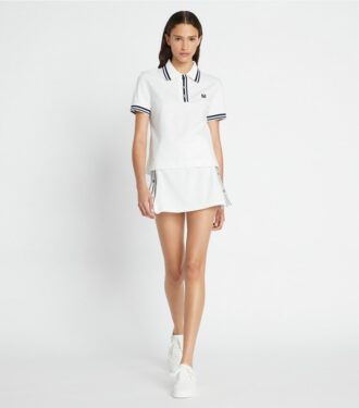 Gonna da tennis Tech Piqué Logo Stripe