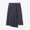 Gonna in denim di cotone Gonna in denim di cotone