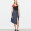 Gonna in denim di cotone Gonna in denim di cotone