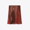 Gonna in jersey mesh decorata Gonna in jersey mesh decorata