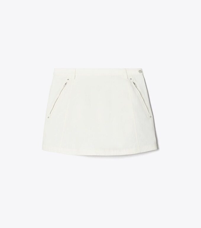 Gonna in twill di nylon Gonna in twill di nylon