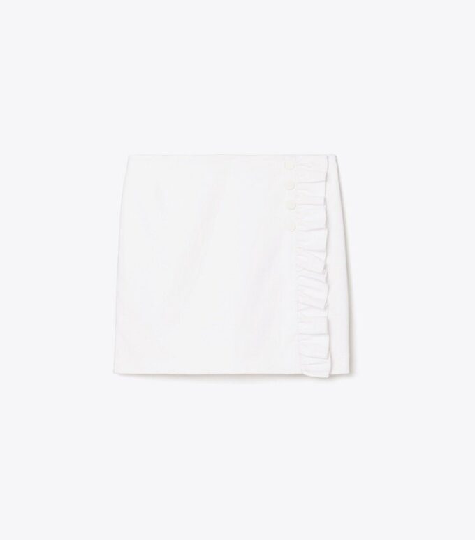 Gonna-pantaloncino da golf in twill tecnico Gonna-pantaloncino da golf in twill tecnico