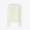 Henley in viscosa a costine