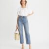Jeans a vita alta dritti