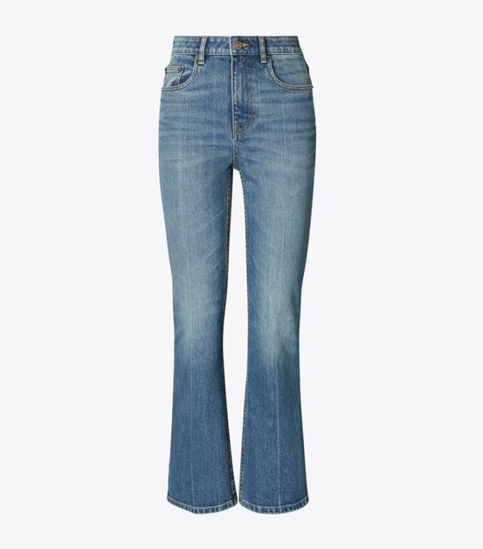 Jeans cropped a zampa Jeans cropped a zampa