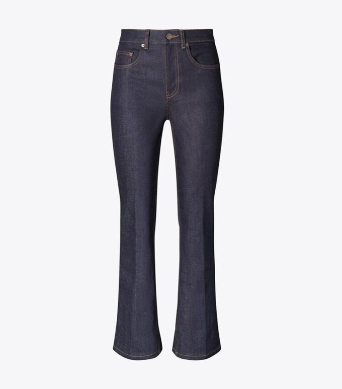 Jeans cropped a zampa Jeans cropped a zampa