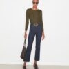 Jeans cropped a zampa Jeans cropped a zampa
