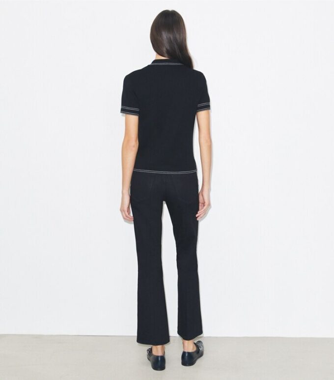 Jeans cropped a zampa Jeans cropped a zampa
