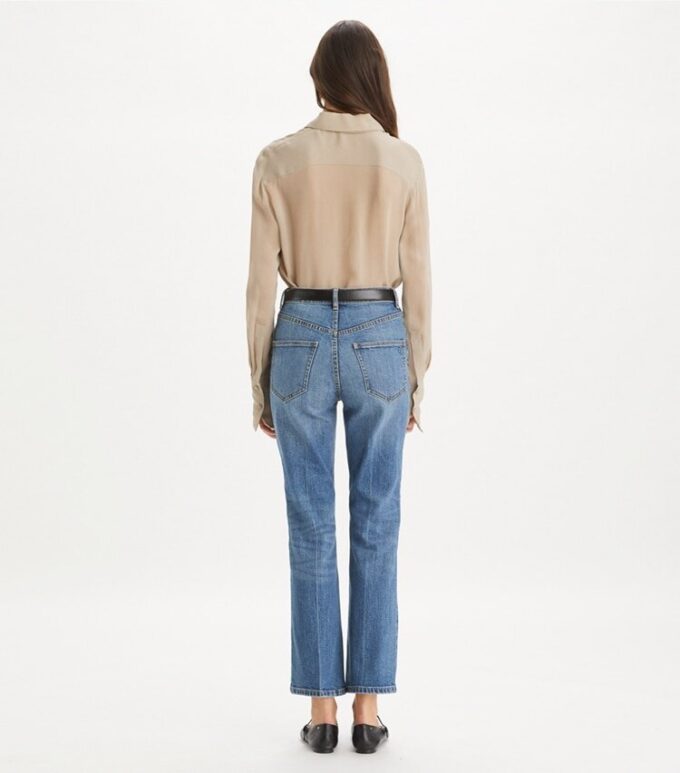 Jeans cropped a zampa Jeans cropped a zampa