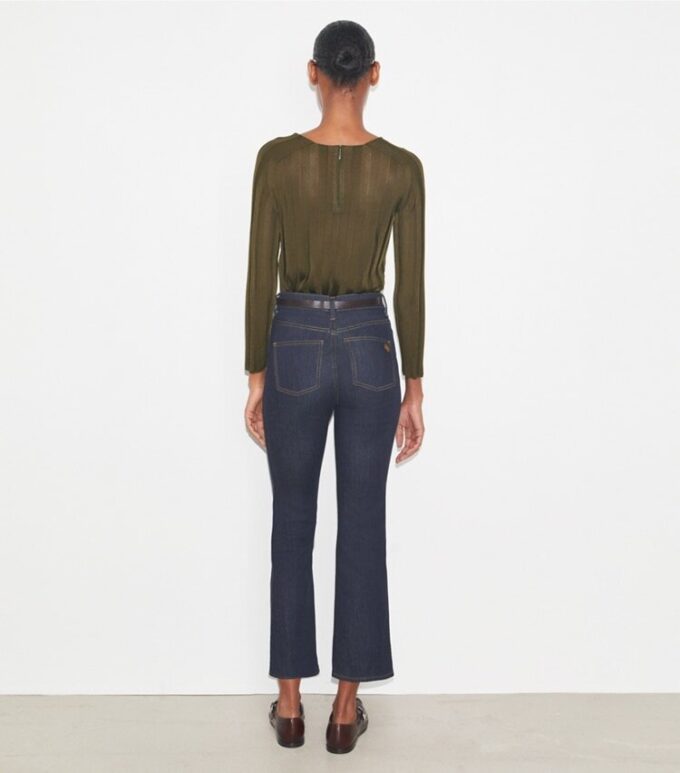 Jeans cropped a zampa Jeans cropped a zampa