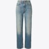 Jeans dritti a gamba larga