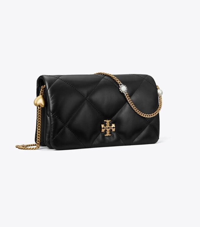 Kira Diamond Quilt Charm Crossbody