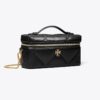Kira Diamond Quilt East-West Vanity Case