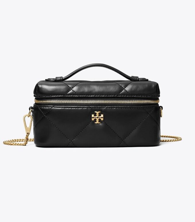 Kira Diamond Quilt East-West Vanity Case