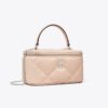 Kira Diamond Quilt Vanity Case Kira Diamond Quilt Vanity Case