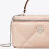 Kira Diamond Quilt Vanity Case Kira Diamond Quilt Vanity Case
