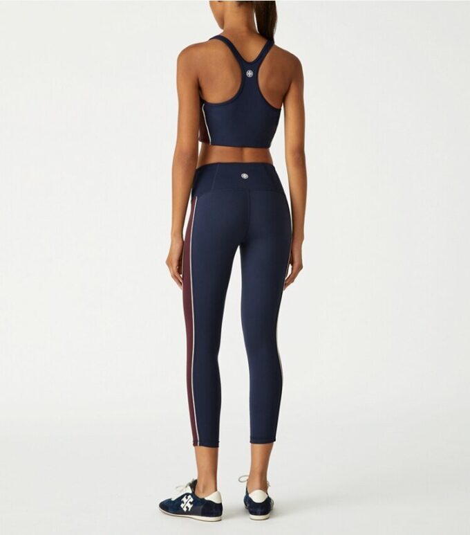 Leggings 7/8 a vita alta con bordino leggero Leggings 7/8 a vita alta con bordino leggero