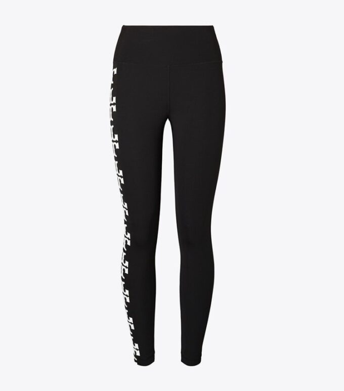 Leggings 7/8 con logo riflettente Leggings 7/8 con logo riflettente