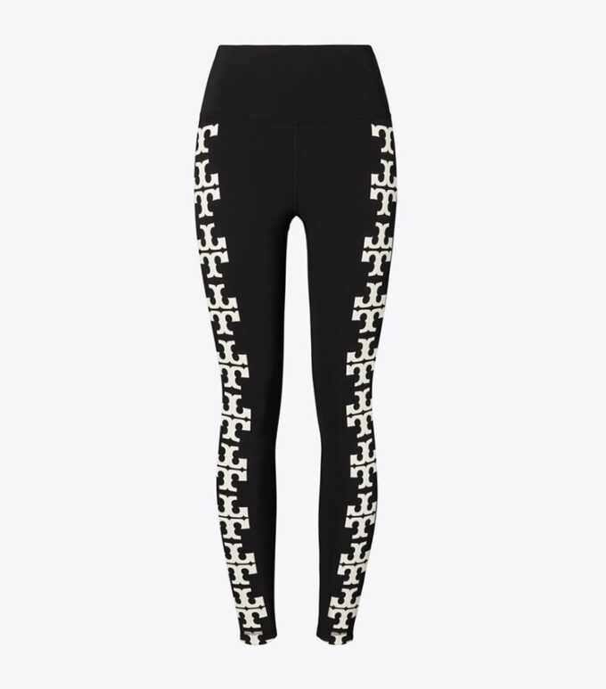 Leggings a compressione con logo 7/8 Leggings a compressione con logo 7/8