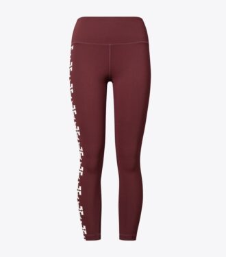 Leggings a compressione con logo 7/8