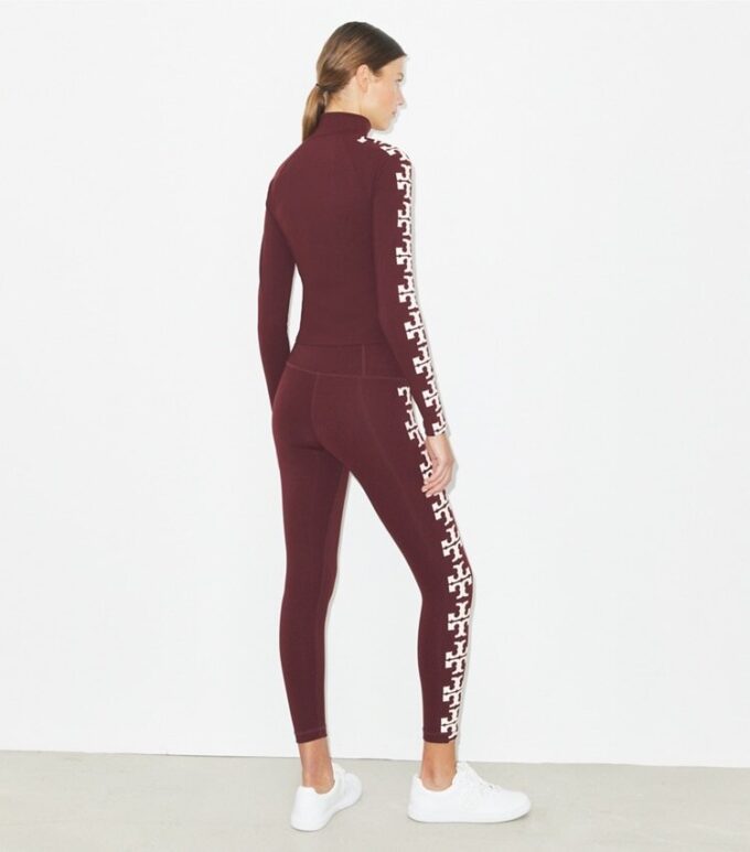Leggings a compressione con logo 7/8 Leggings a compressione con logo 7/8