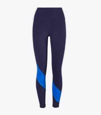 Leggings a vita altissima con blocchi di colore
